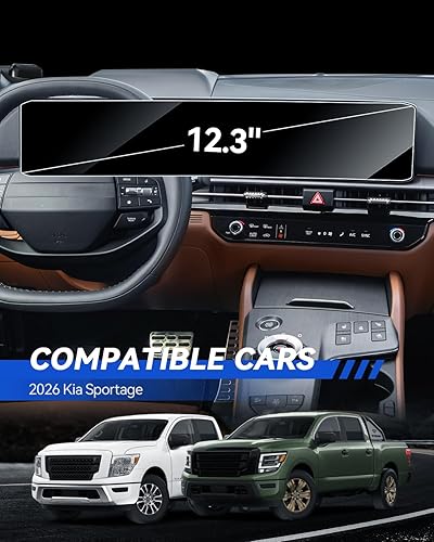 Miniatura 342 de Protector de pantalla de coche para Ford Edge 2024 2025 2023 2022 2021 (SE/SEL/ST-Line/Titanio/ST) Accesorios Protector de pantalla de vidrio