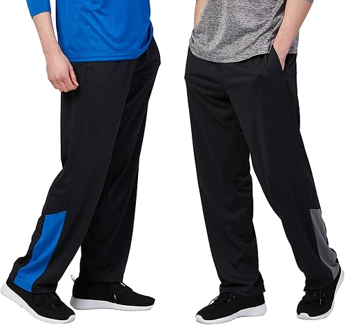 DEVOPS Paquete de 1 o 2 pantalones deportivos de entrenamiento deportivo para hombre