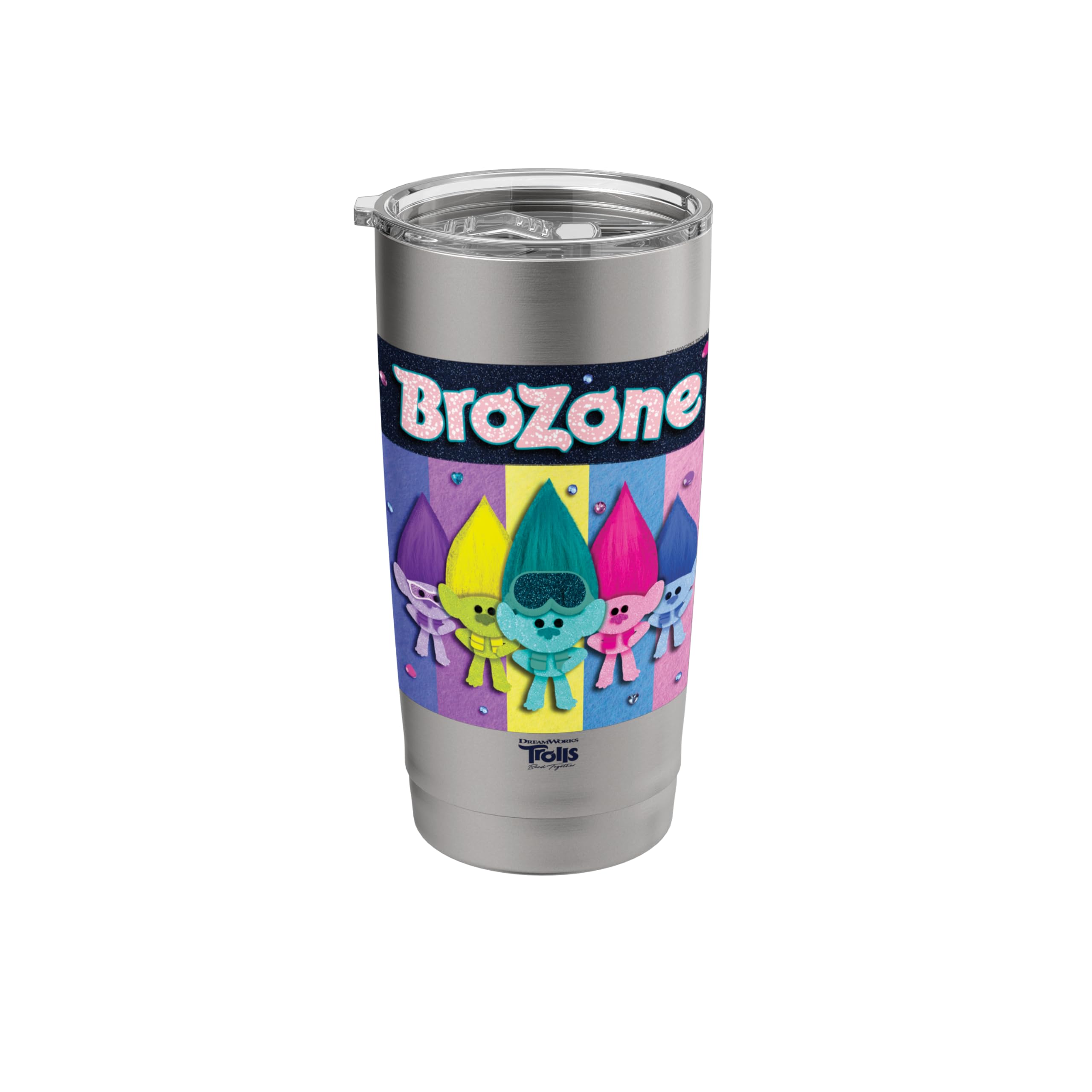 DreamWorks Trolls Band Together BroZone Stainless Steel Insulated Tumbler