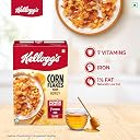 Kellogg's Cornflakes Real, Honey | High In Iron, Vitamin B1, B2, B3, B6 & C | Naturally Cholesterol Free | Corn Flakes, Breakfast Cereal - 300Gm/345Gm gallery image