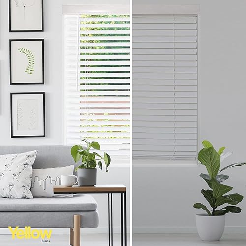 Miniatura 7 de Persianas de madera sintética, persianas de madera, cortinas de ventana, tratamientos de ventana, persianas y persianas, persianas para el hogar,