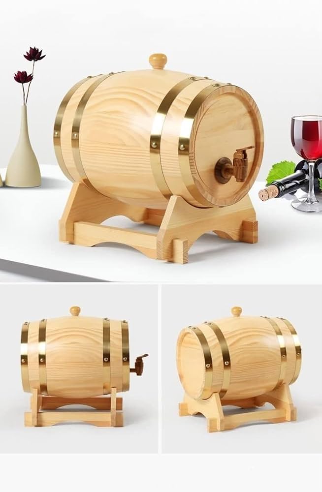 ウイスキー樽 10L Amazon｜熟成ウィスキー用オーク樽、 1.5L / 3L / 5L / 10L