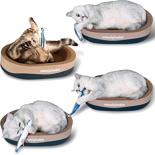 Miniatura 3 de 6 piezas de juguete de pez para gatos, suave y duradero, juguete con hierba gatera en el interior, juguetes para ejercicios de gatitos en