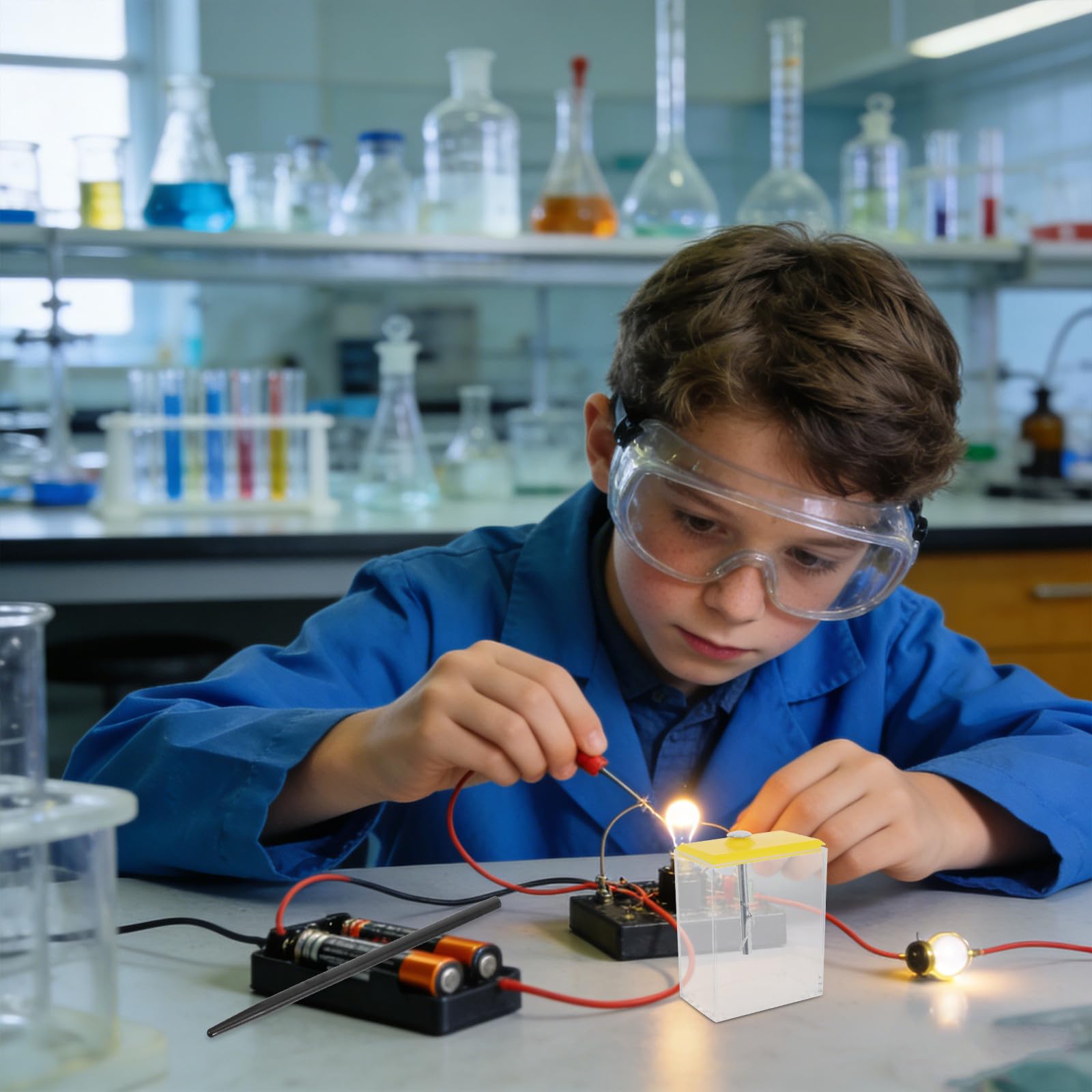 Kit per Esperimenti Elettrostatici, Set Didattico Fisica