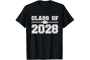 Class of 2028: Grow With Me Graduate 2028 First Day of School T-Shirt