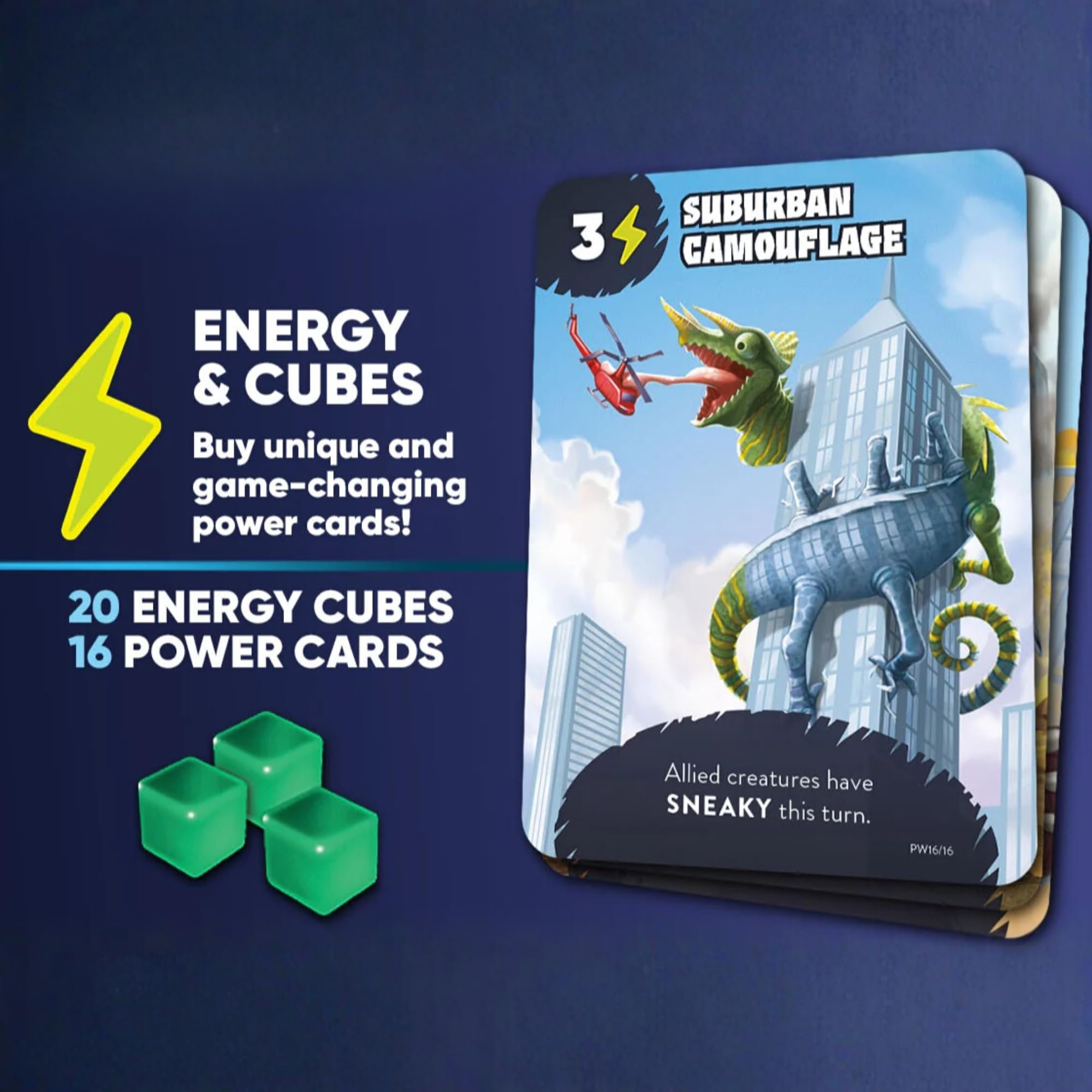 Mindbug : King of Tokyo Jeu de cartes – Bataille croisée épique de Kaijus