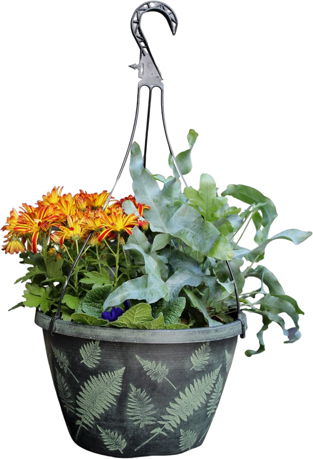 Small Hanging Basket Outdoor Garden 11” 28cm Wide Classic Hanging