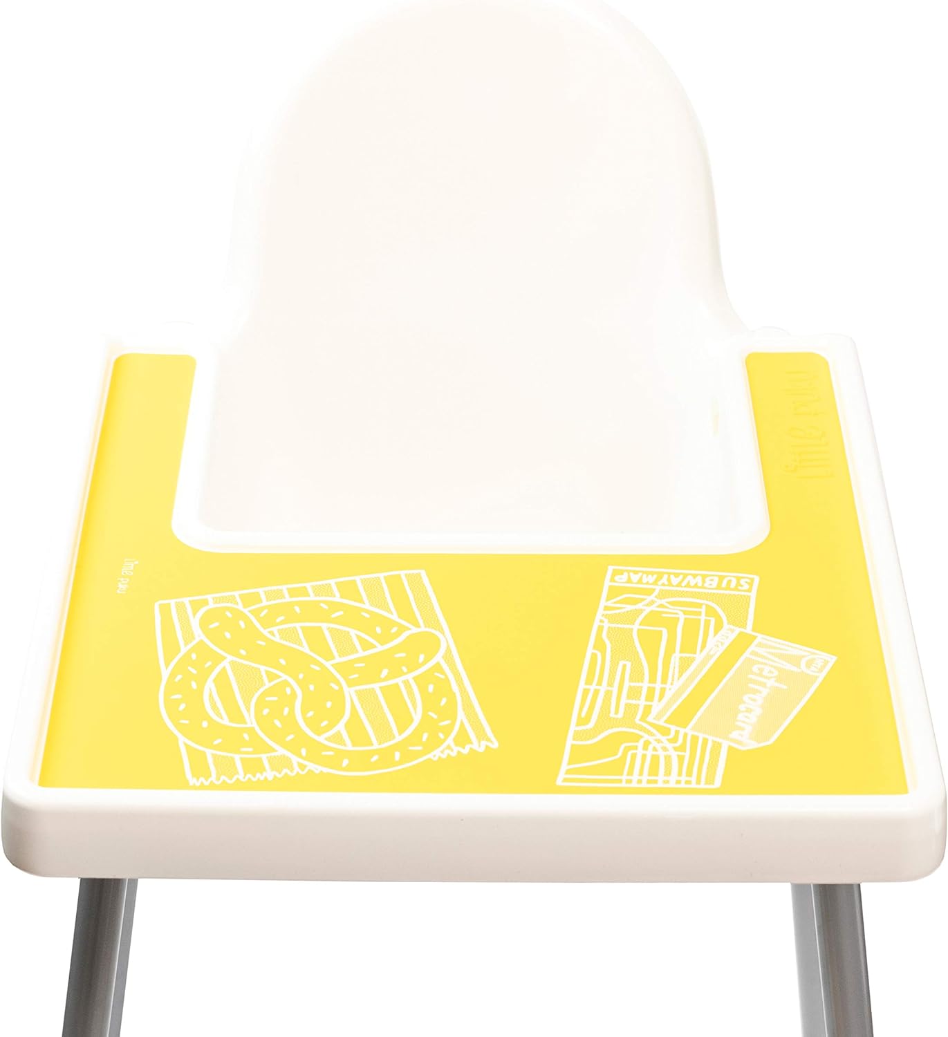 LITTLE PUKU Silicone Placemat for IKEA High Chair ‘New York LYFE