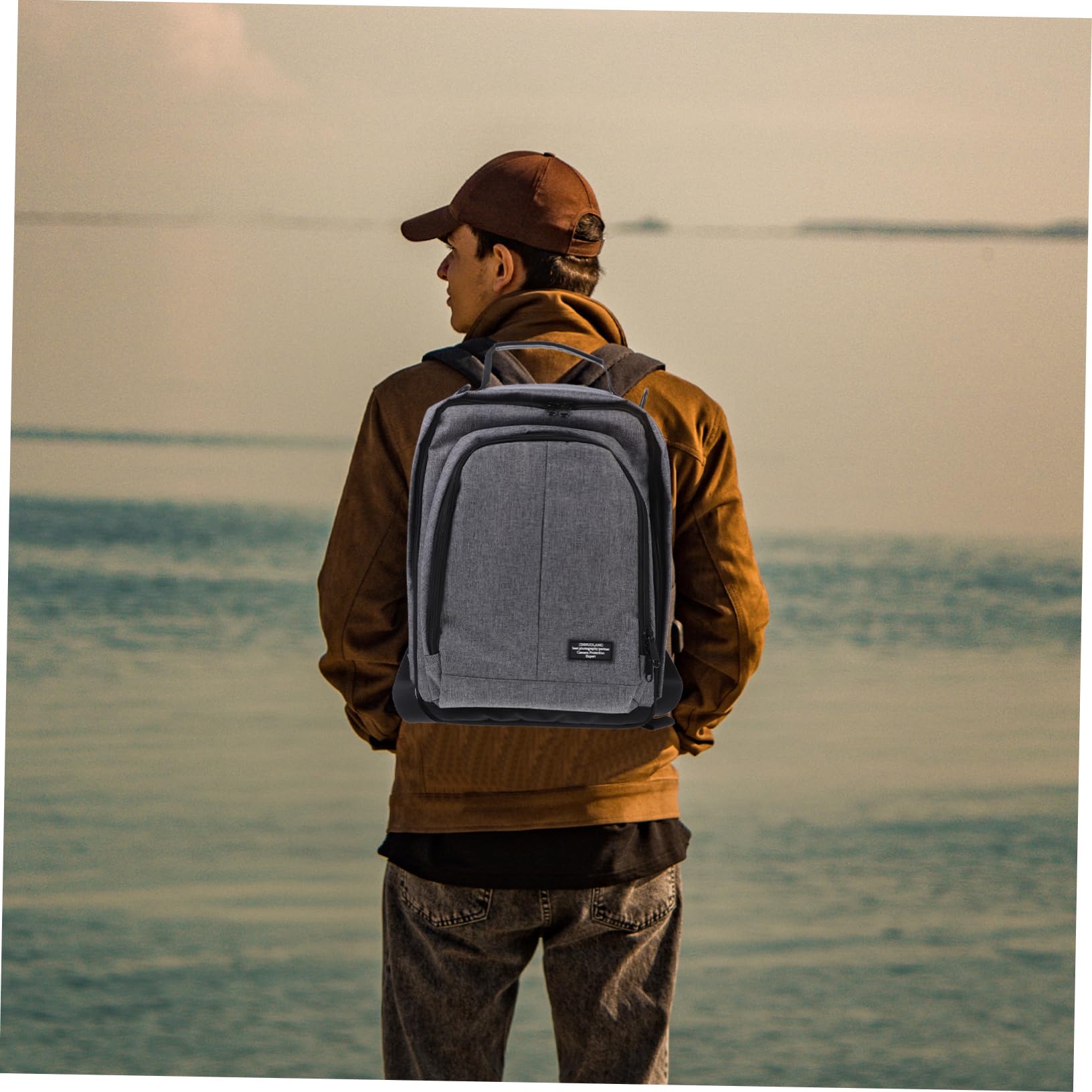 ABOOFAN Borsa per Macchina Fotografica Oxford, Tracolle Comode, Uso Multiplo, Organizzatore e Custodia per Uscita All'aperto