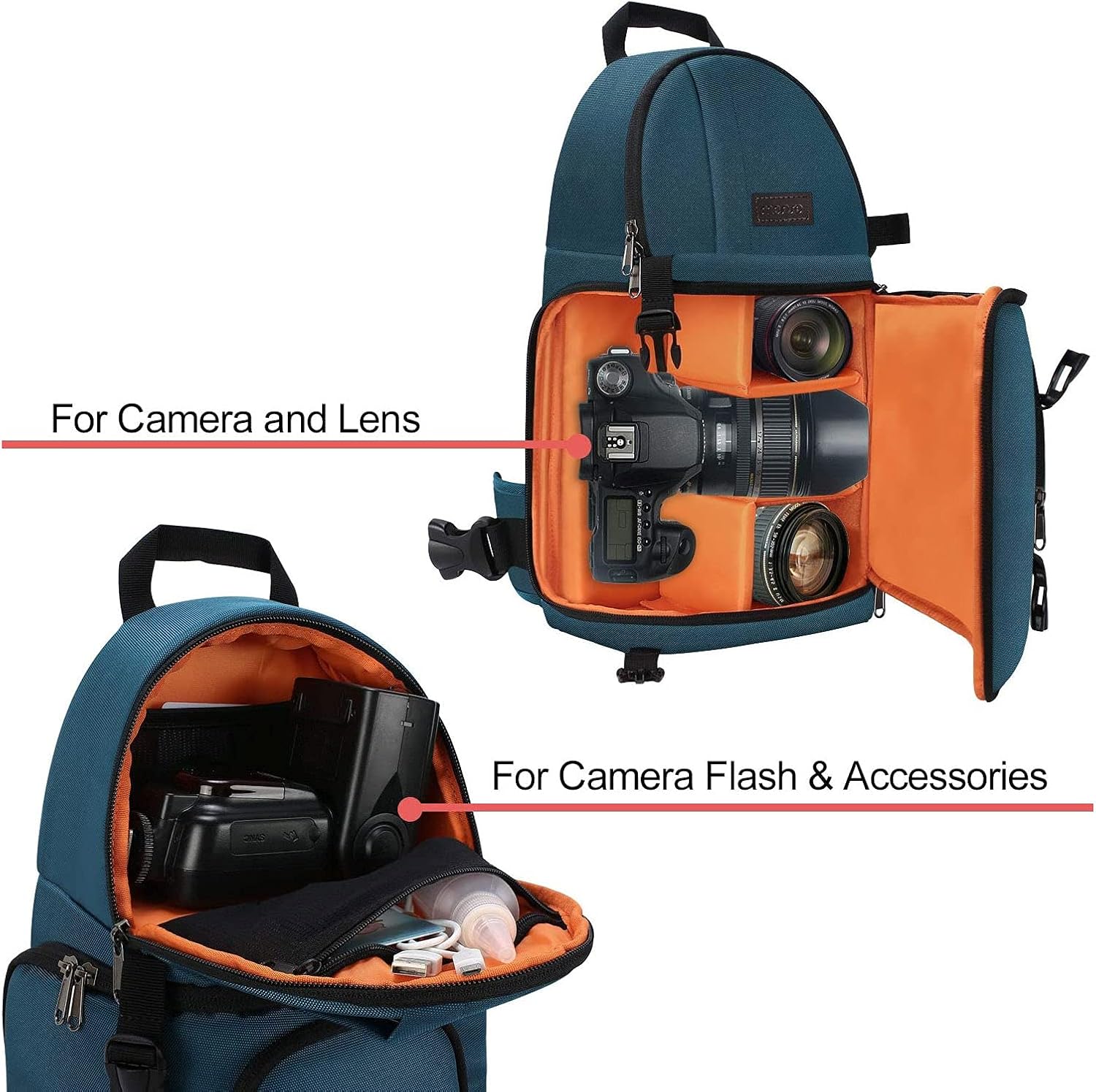 Get Special Price MOSISO Camera Sling Bag, DSLR/SLR/Mirrorless Camera Case Shockproof Photography Camera Backpack with Tripod Holder & Removable Modular Inserts Compatible with Canon/Nikon/Sony/Fuji, Deep Teal 🔥 Crazy Deals MOSISO Camera Sling Bag, DSLR/SLR/Mirrorless Camera Case Shockproof Photography Camera Backpack with Tripod Holder & Removable Modular Inserts Compatible with Canon/Nikon/Sony/Fuji, Deep Teal