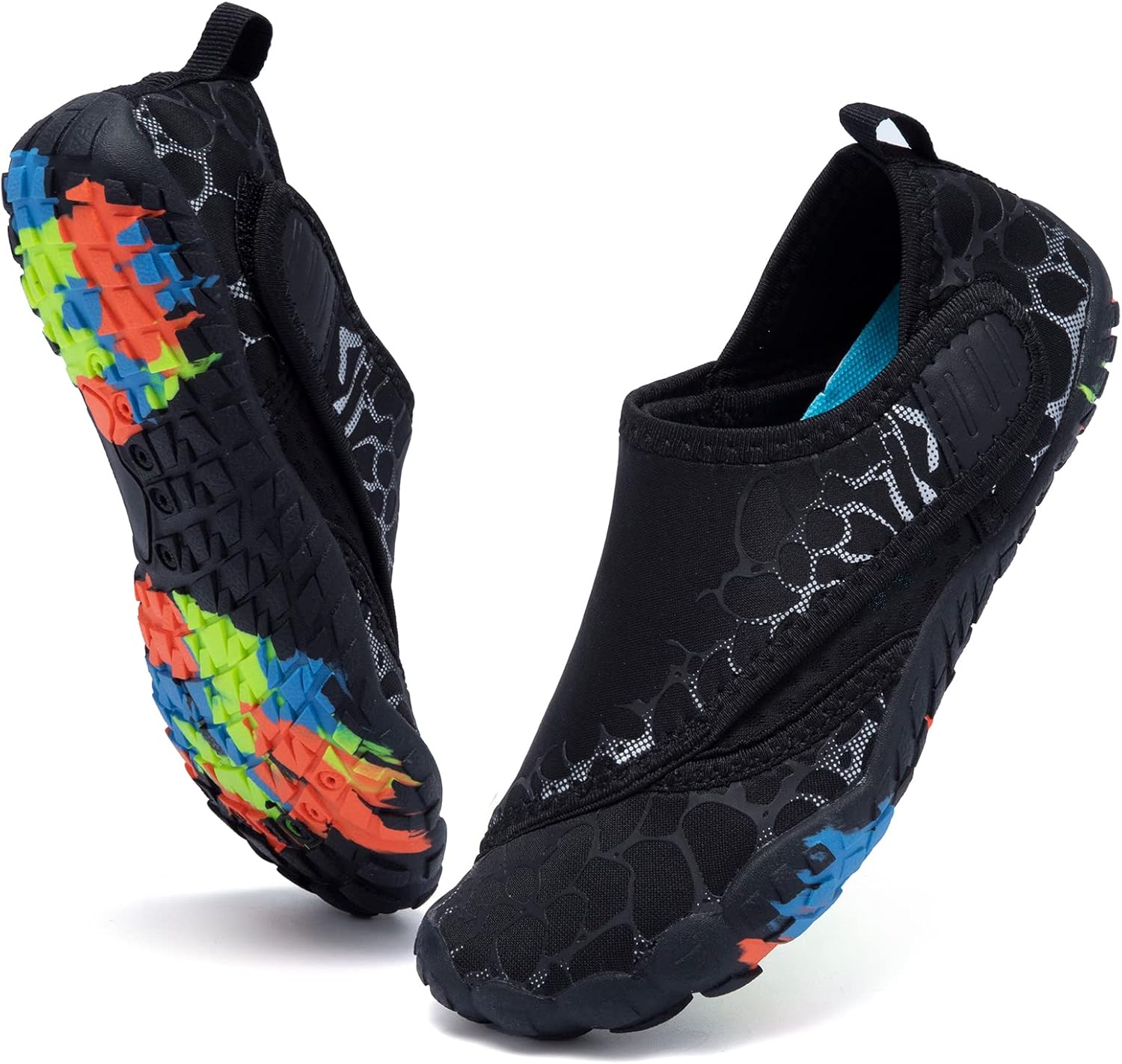 CIOR Kids Boys Girls Water Shoes Comfort Closed-Toe Sport Athletic Sandal Aqua Lightweight Walking Shoes(Toddler/Little Kid/Big Kid)