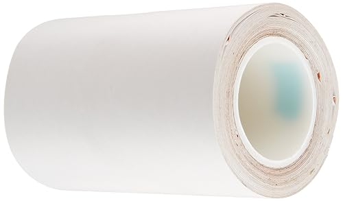 3M 1182 Cinta de papel de aluminio de doble cara con adhesivo conductivo, 18 yardas de longitud, 0.125 pulgadas de ancho, 1 rollo