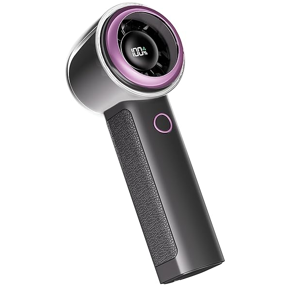 Portable Handheld Personal Cool Fan for Travel - 4000mAh Rechargeable Battery Powerful Mini Fan for Personal,Women,Men,15000RPM High Speed,18H Cooling Time,Summer Essential for Outdoor,Camping,Hiking