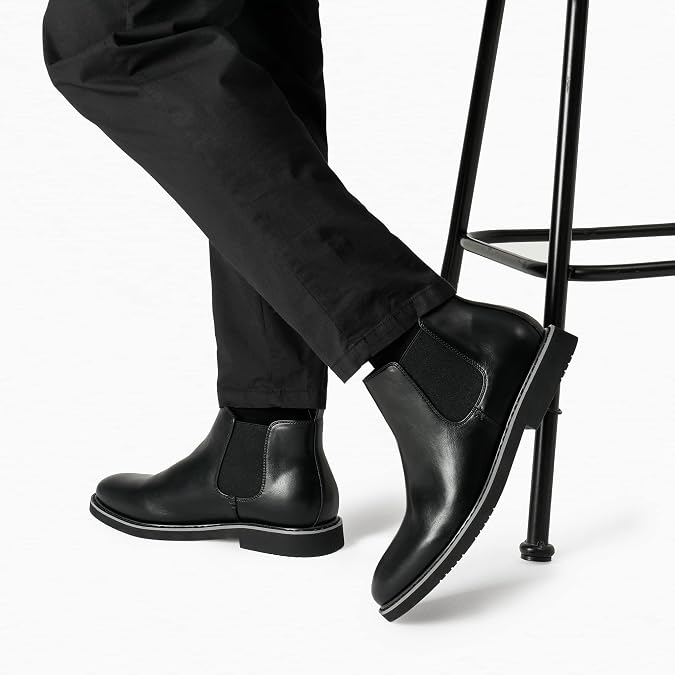 Bruno Marc Herren Stiefel Chelsea Boots Stiefeletten Elegante Chelsea Boots für Herren mit bequemem Sitz elastischen Einsätzen und vielseitigem Design für Business & Freizeit