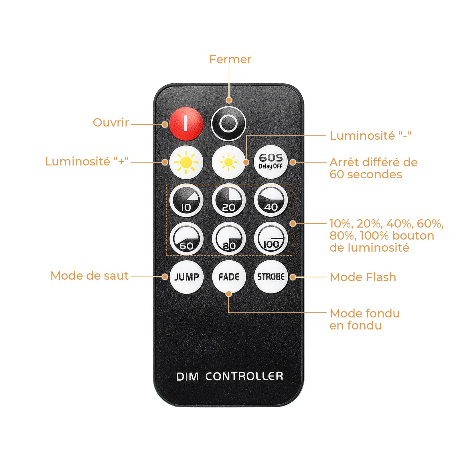 Bande LED COB 10 Mètres – 24V, Blanc Chaud 3000K – Dimmable Avec Télécommande – Ultra Lumineuse, Sans Points – Pour Meuble, TV, Miroir - 11