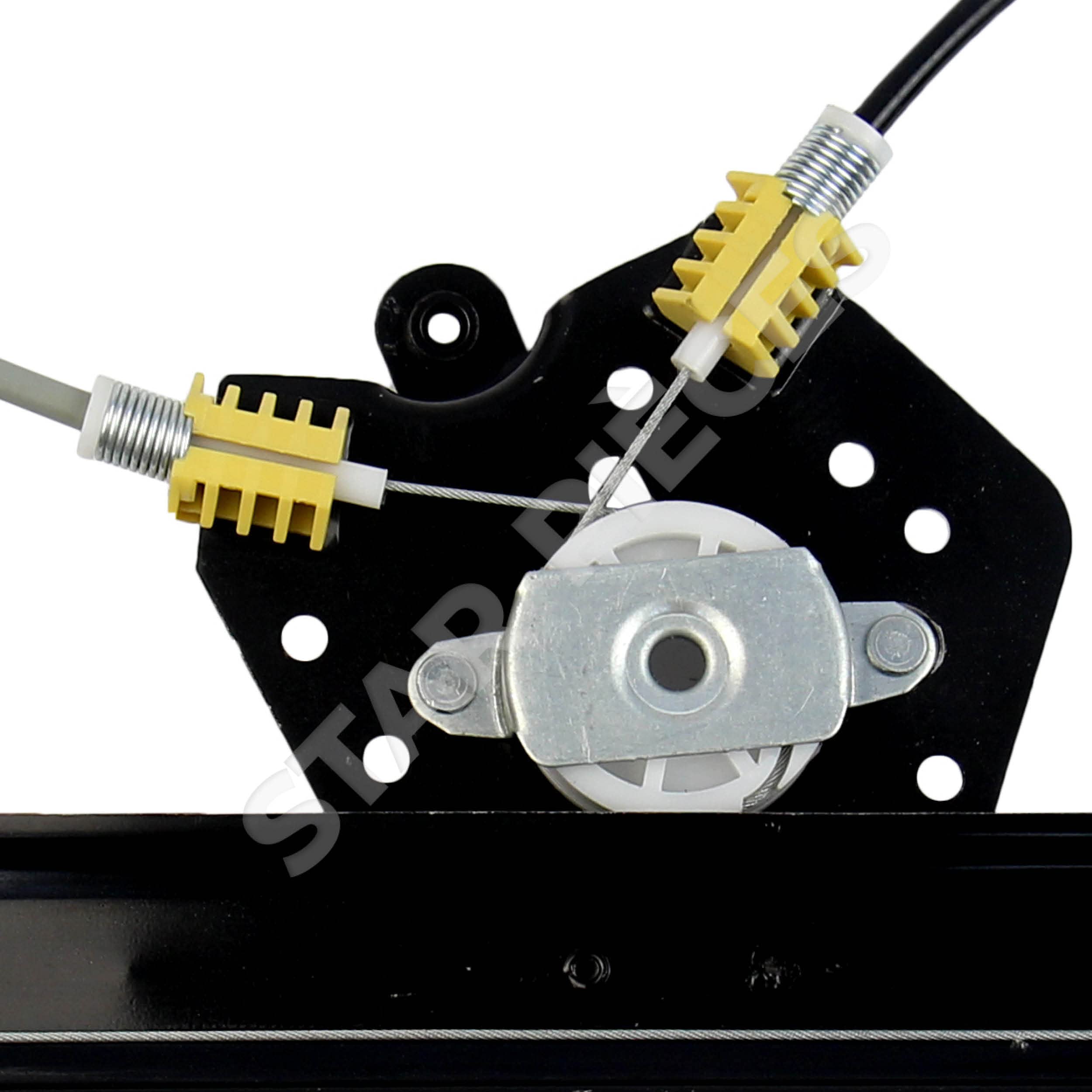 STARKIT PERFORMANCE Elevalunas compatible para BMW X5 E53 (2000-2006) TRASERO IZQUIERDO (trasero conductor) 51357125059, 51358254913