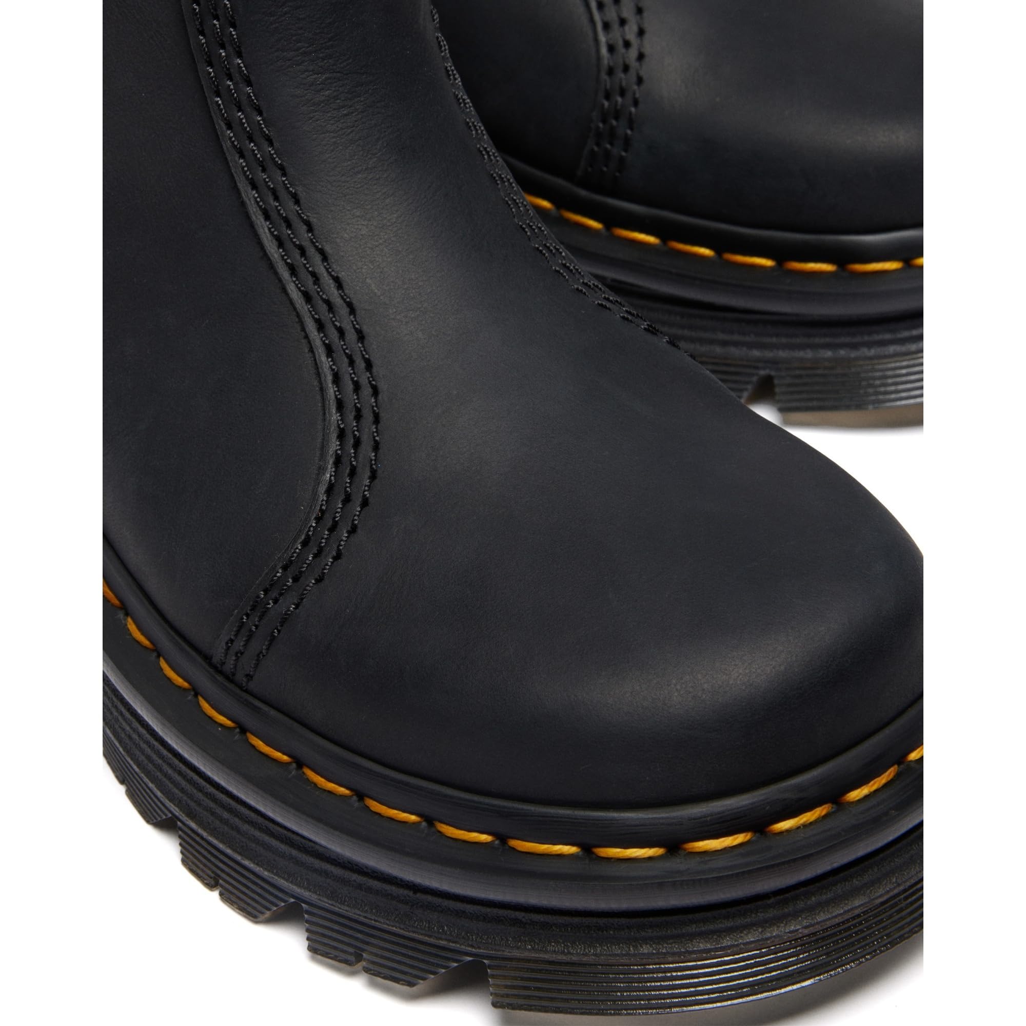 Dr. Martens Zebzag Rigger Black Wyoming PlatformUomo