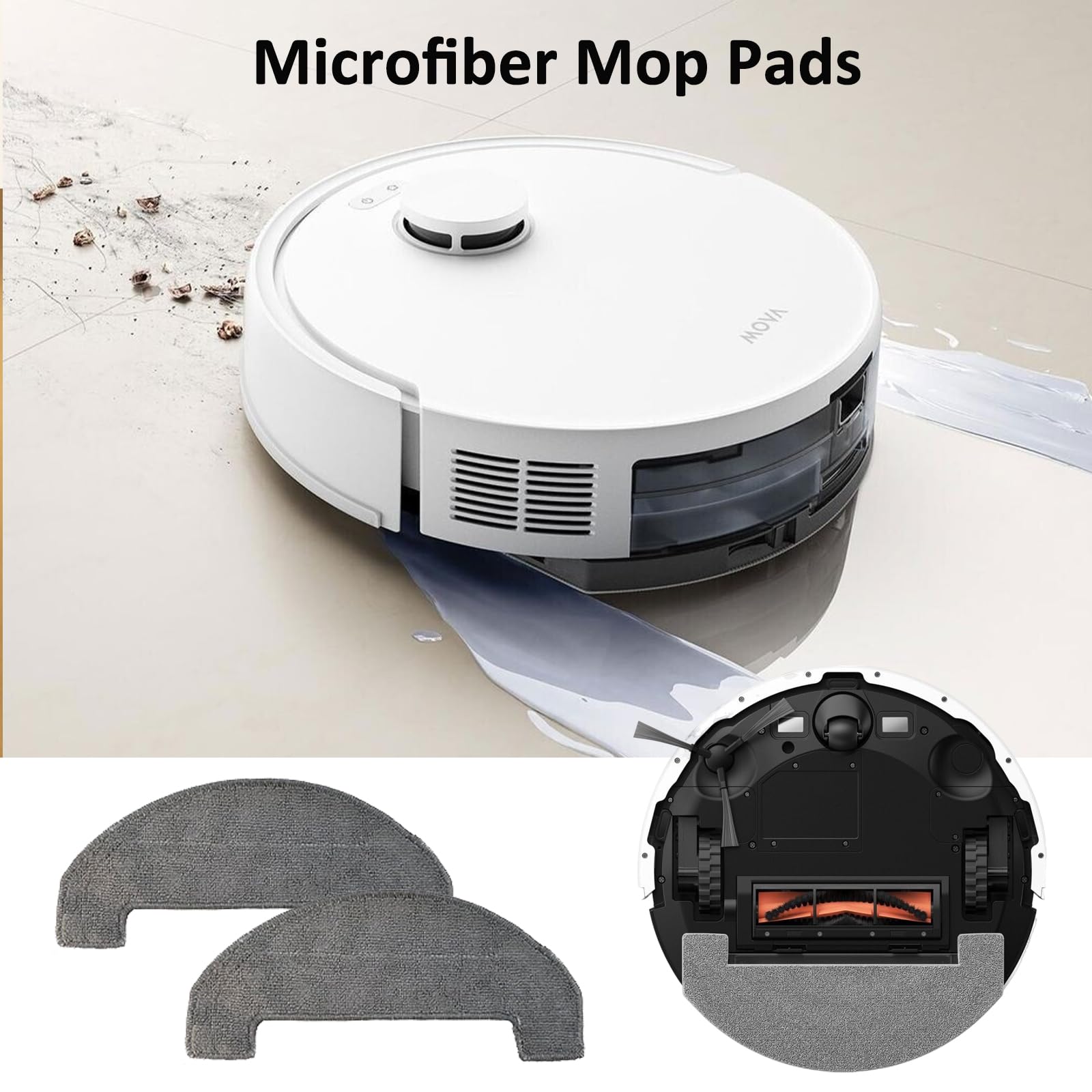 Amazon | for Dreame Mova E 20/Mova E 20 Plus掃除機用の14個の