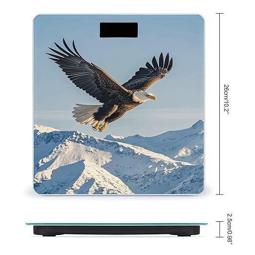 Báscula Digital Corporal VTCTOASY 400 lb Pantalla LCD Vidrio Templado miniatura 2