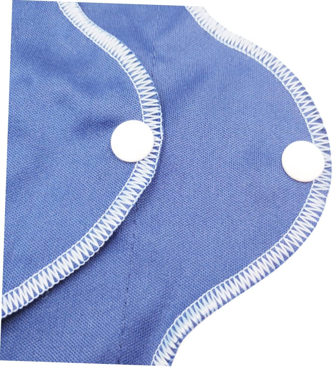 NOLITOY 16pcs Reusable Menstrual Pads for Women Pads Washable Sanitary Towel Portable Cloth Sanitary Towel