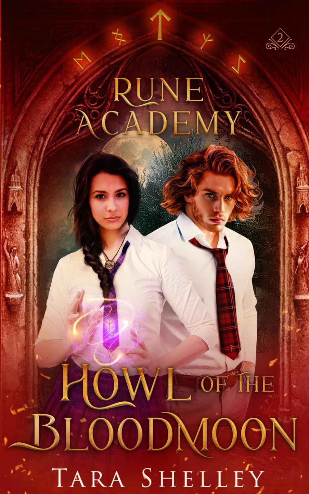 Rune Academy: Howl of the Bloodmoon: A Magical Paranormal YA Academy Series