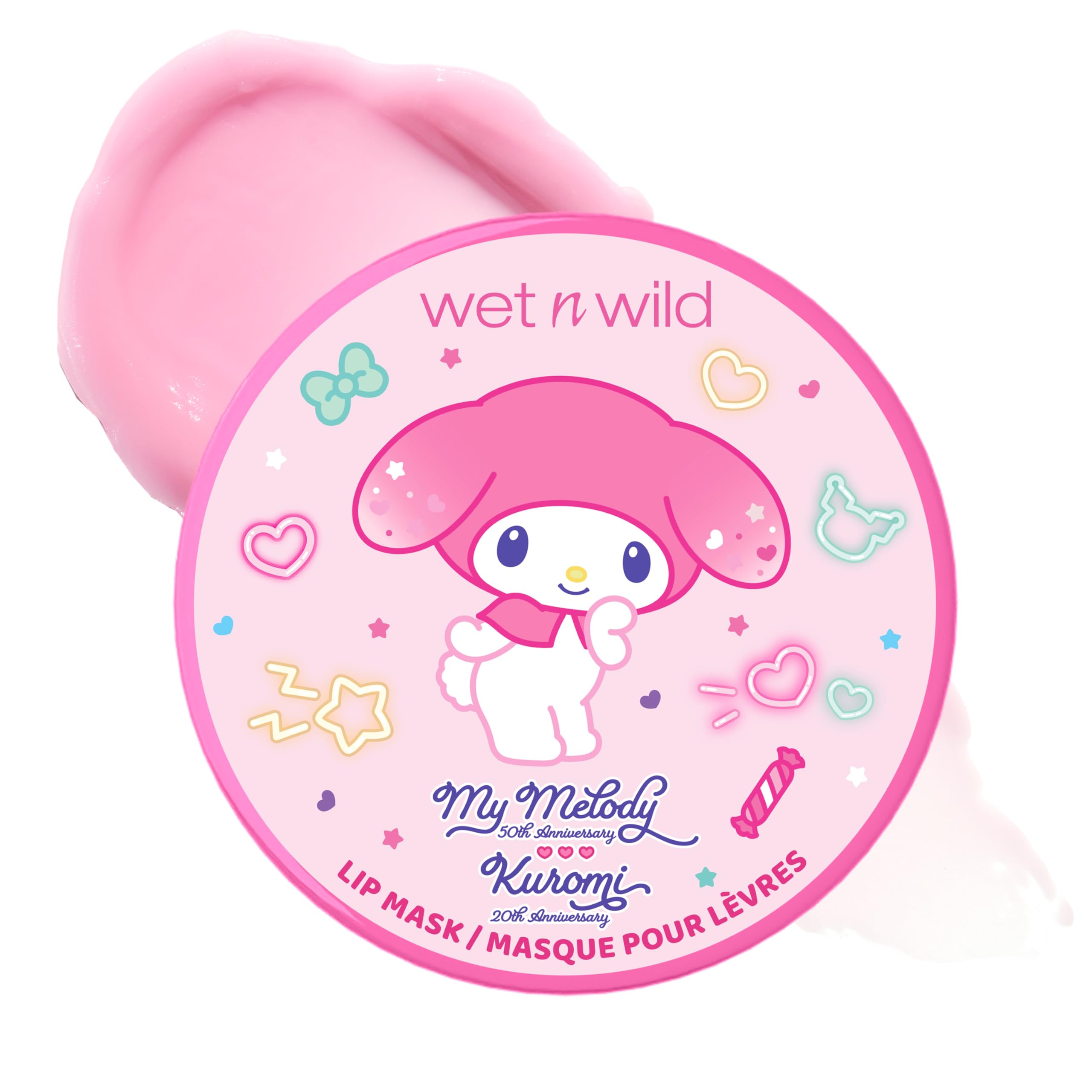 みーちゃん！コスメ Amazon.com : wet n wild My Melody and Kuromi Lip Mask - Hugs