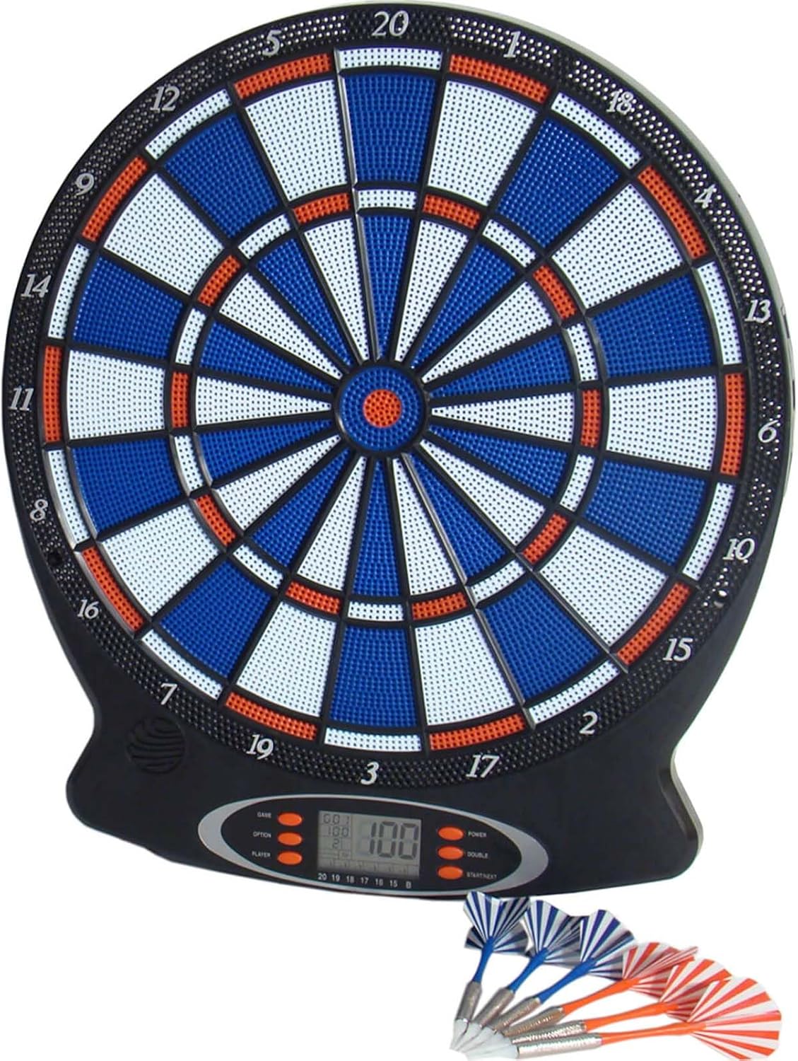 3 Ft Striker Table Top Football - Blue/Green/White