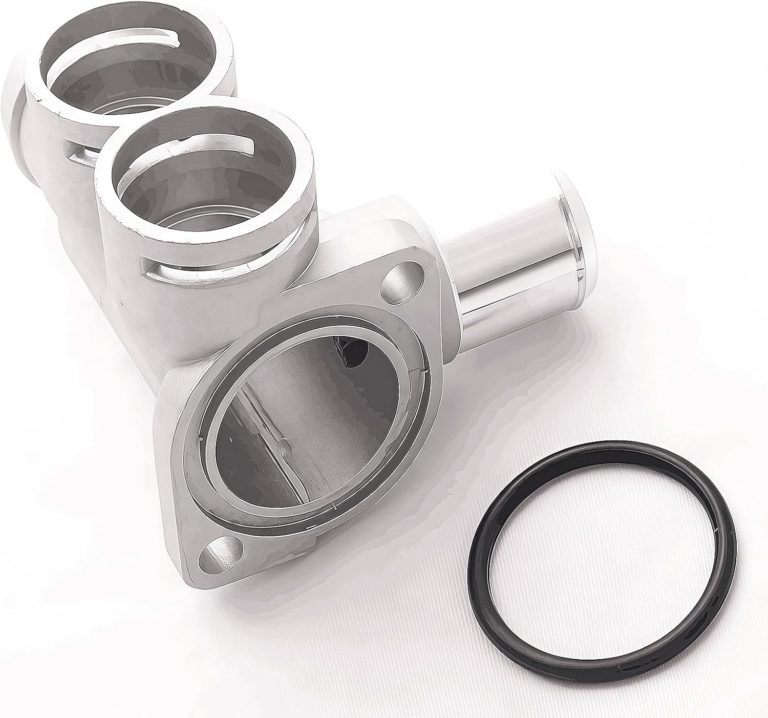 Aluminium Connector Flange Pipe Cooling Coolant Hose 037121133B Replacement Automotive Accessories for 80 100 Coupe