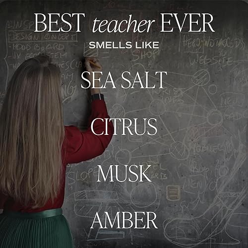 Miniatura 22 de Sweet Water Decor, Be Still and Know, Vela de cera de soja perfumada con sal marina, jazmín, crema y madera para el hogar, velas cristianas