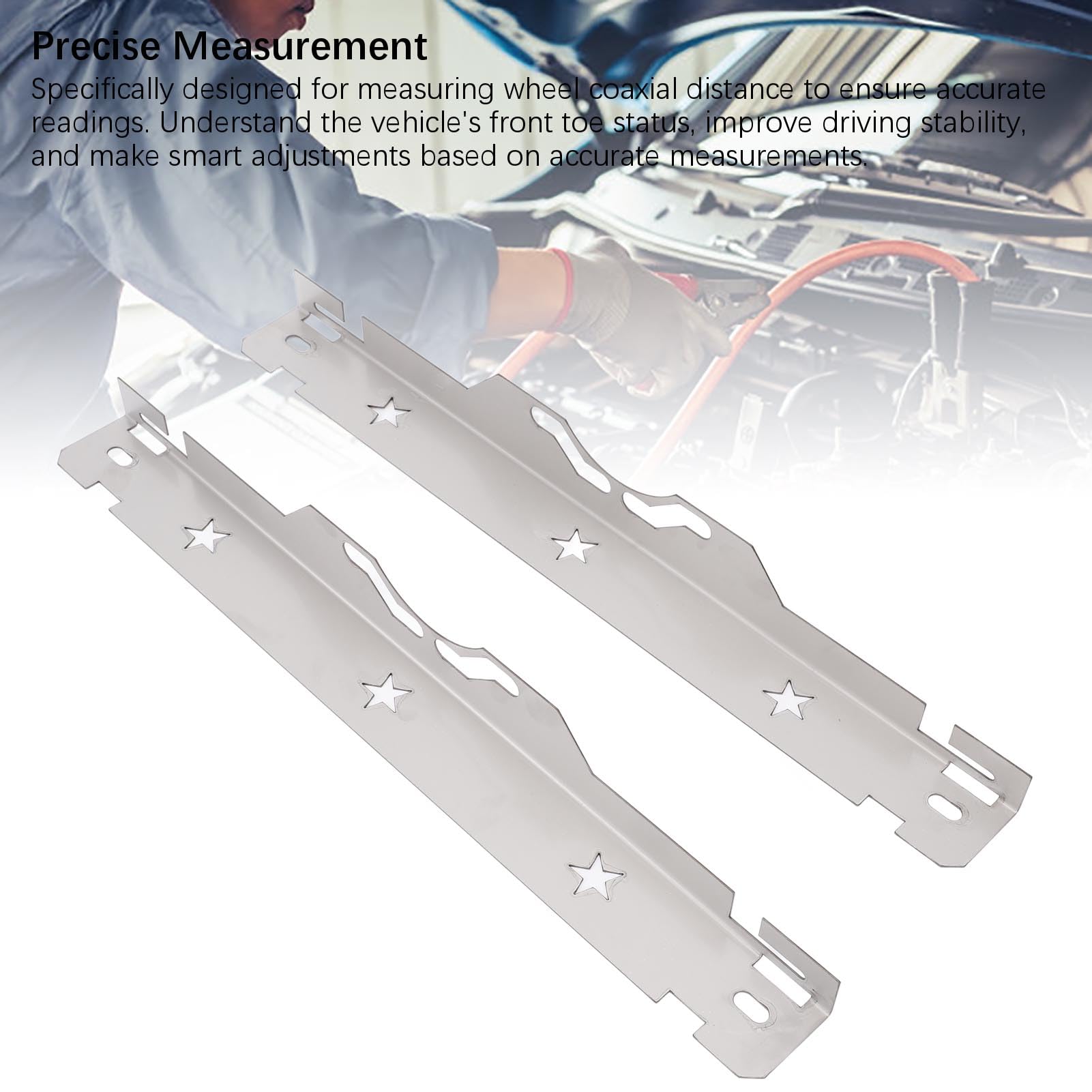 Sorandy Outil D'alignement de Roues pour Voitures Camions SUV, 2 Mètres