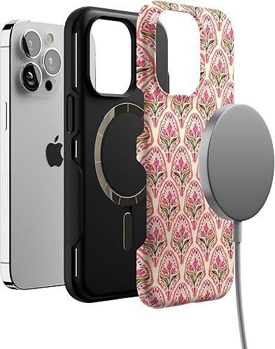 Vista 679 de Casely iPhone 13 Pro Case Compatible with MagSafe Blue Marble Case