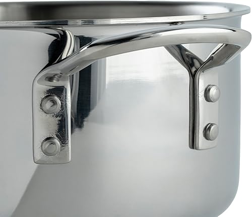 Vista 17 de Winware cacerolas de acero inoxidable, Plateado