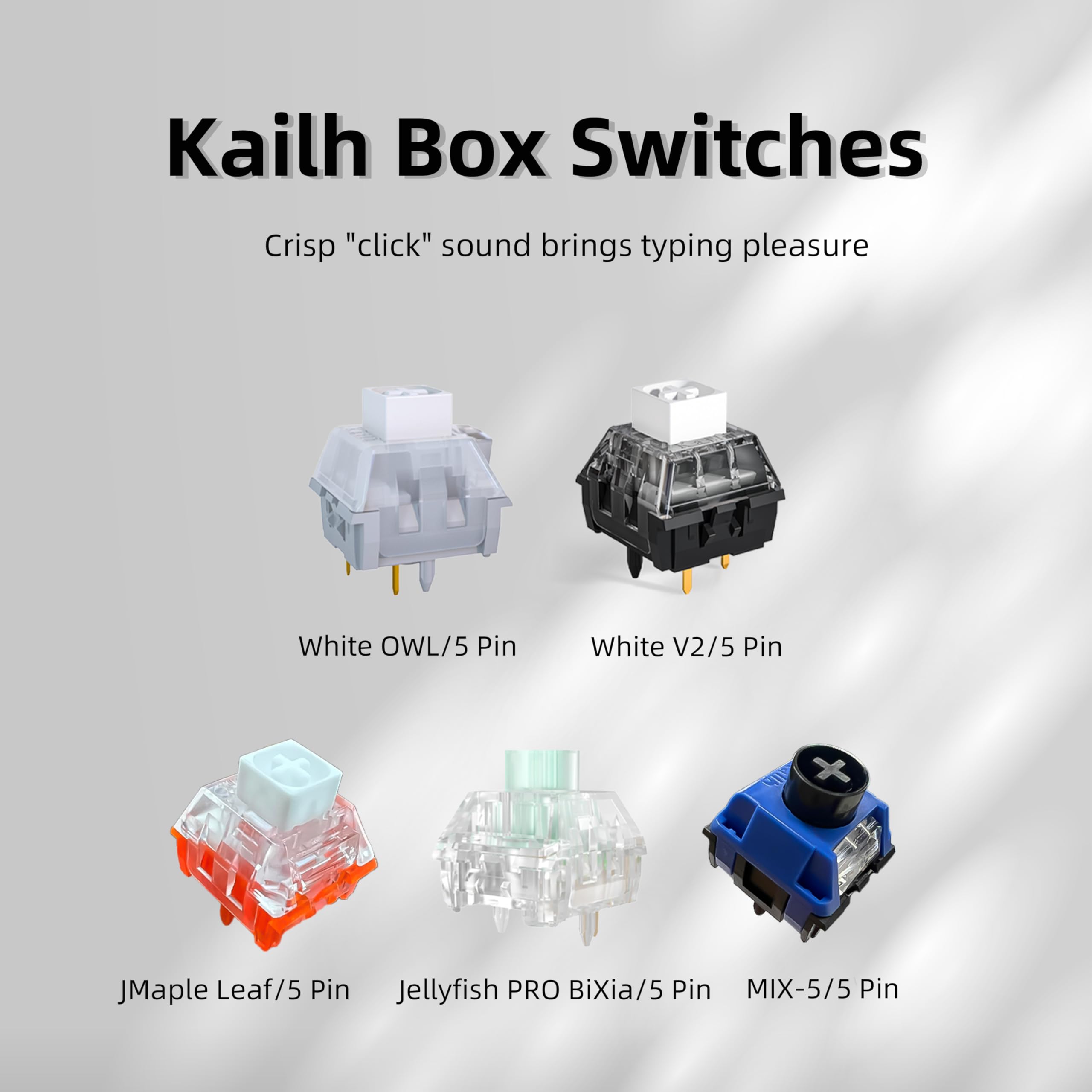 Snapklik.com : Gateron Series New Mechanical Keyboard Switches Sample ...