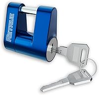 Vista 11 de RETRUE Candado de Acoplador de Lengüeta de Remolque, Candado de Enganche de Remolque, Diámetro 1/4 Pulgada, Extensión 3/4 Pulgada para Acoplador