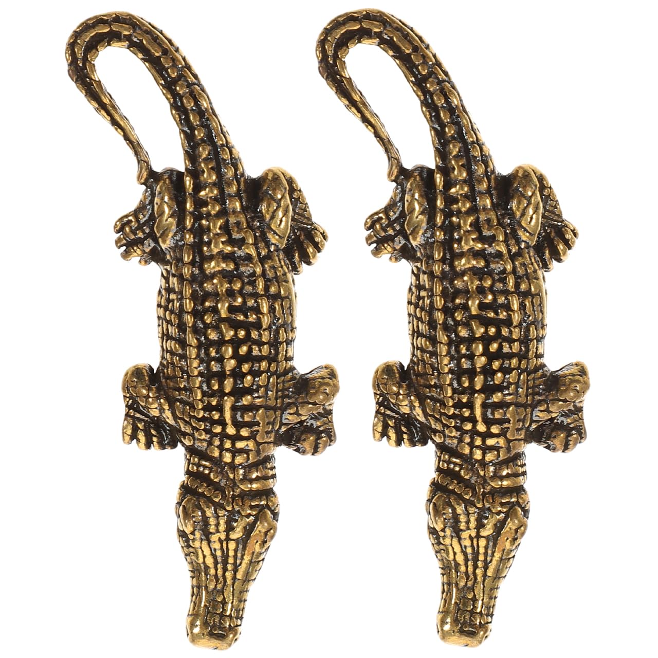 Amazon.com: IWOWHERO Keychain Brass Crocodile Keychain Pet
