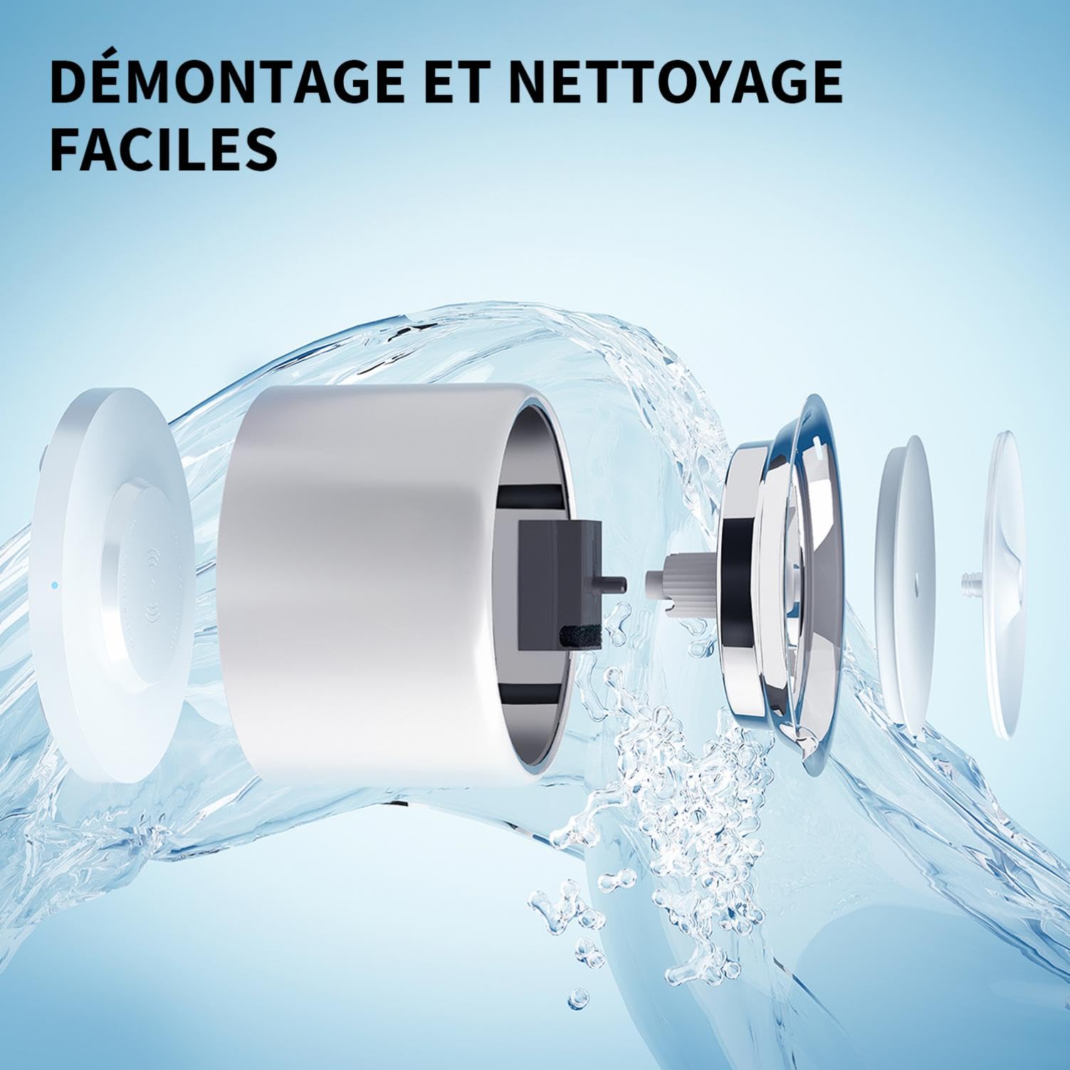 PETKIT Fontaine a Eau Chat sans Fil, Distributeur d'eau Intelligent Automatique pour Chats et Chiens, Réservoir Intérieur en Acier Inoxydable, Pas Facile à Elever des Bactéries