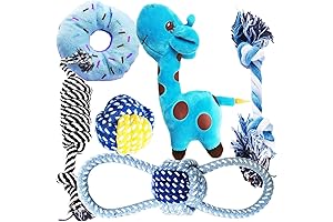 Kit de Juguete para Perros, 6 Piezas para Chihuahua, Pomerania, Corgi y Caniches