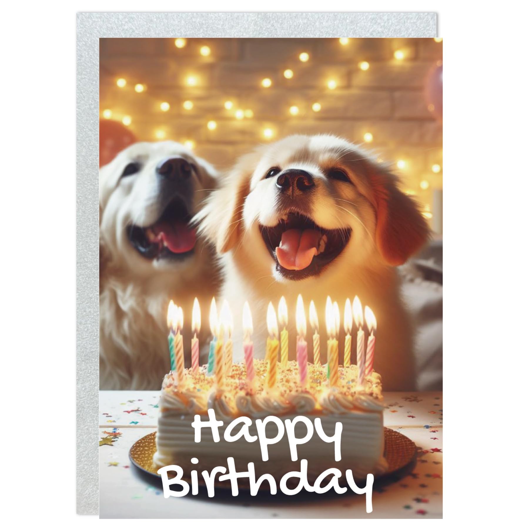 Gooji Biglietto Di Compleanno Con Pianeti 12,7x17,8 Cm | Cartoncino Premium Con Busta, Tema Spazio