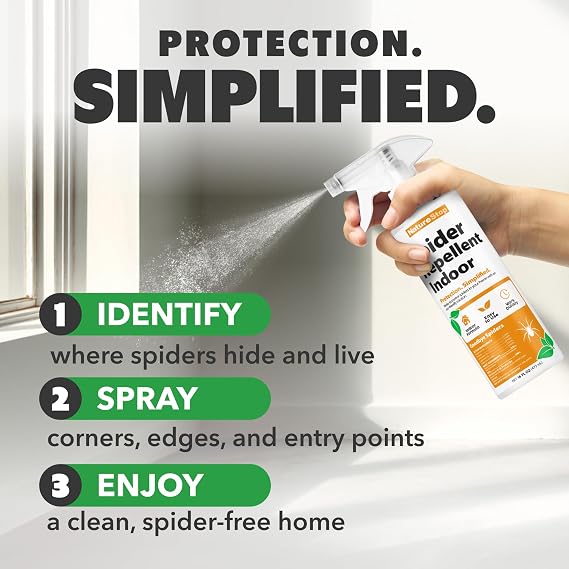 NatureStop Spider Repellent Spray for Indoor Use (16oz)