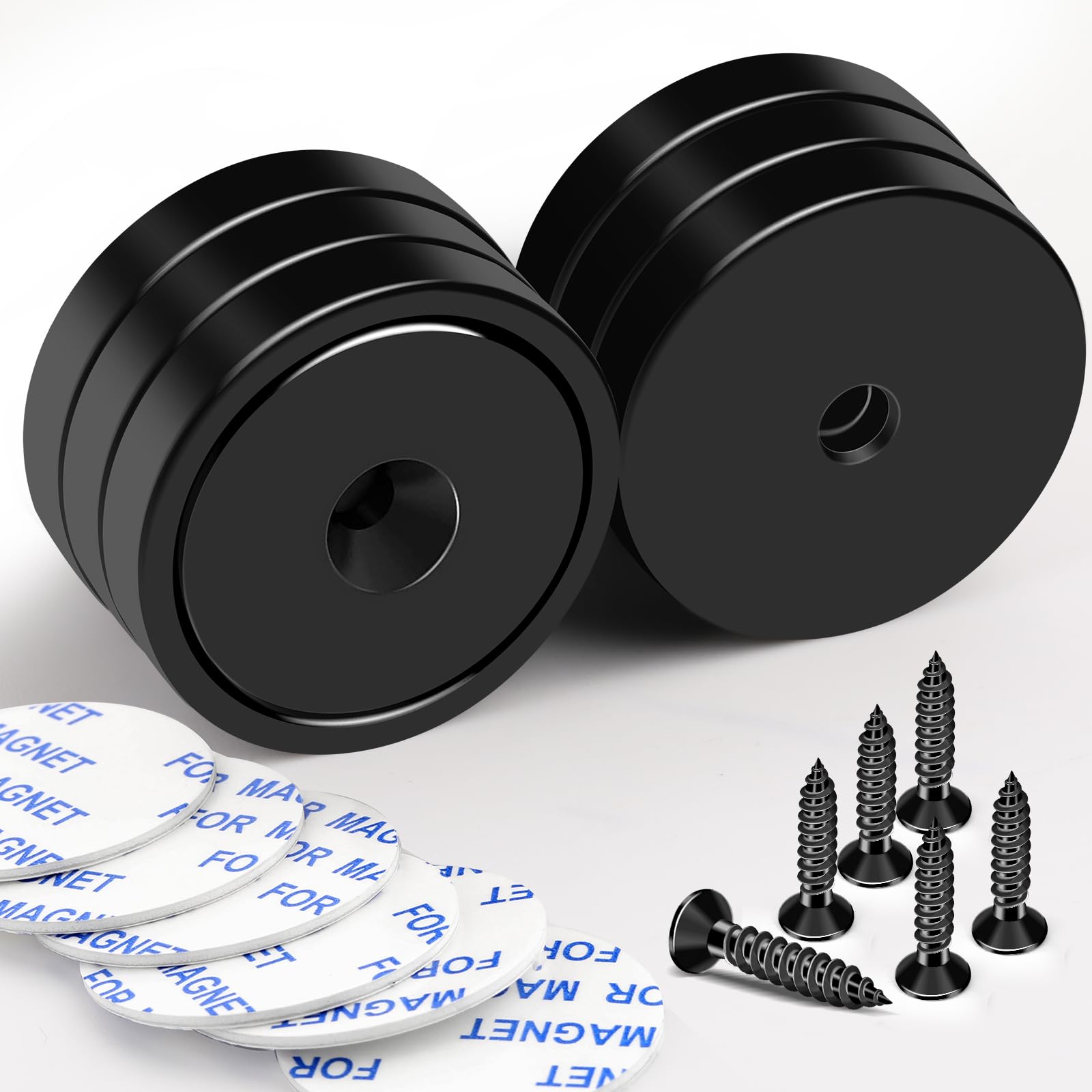 TRYMAG Strong Rare Earth Neodymium Magnets with Screws, 80Lbs, 12 Pack — Amazon image 13