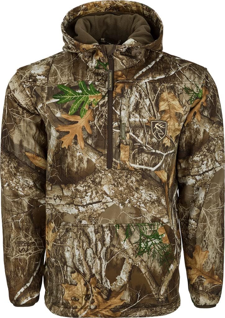 Drake Midweight Endurance 1/4 Zip with Kangaroo Pouch