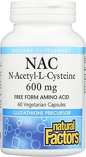 N-Acetyl L-Cysteinein 600Mg, 60 Vegetarian Capsule