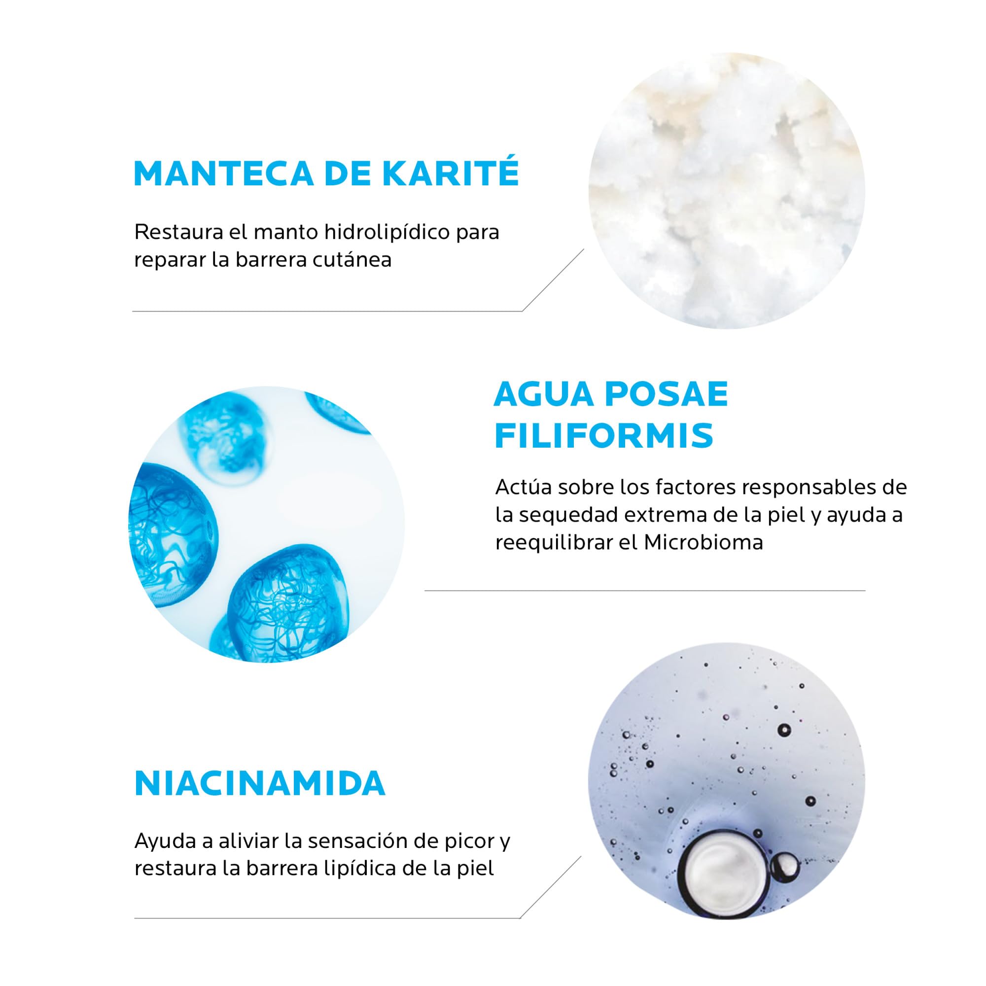 La Roche Posay Aceite de Ducha, Relipidizante, Anti-irritaciones, Hidrata y Calma, Enriquecido con Manteca de Karité, Para Pieles Secas y Atópicas, Lipikar AP+, 750 ml