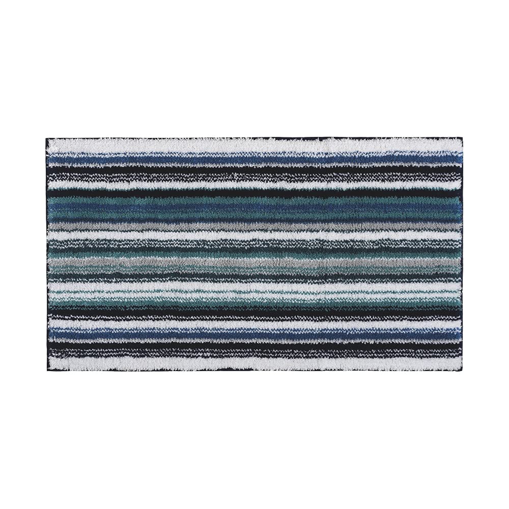 Graccioza Venice Bath Rug 24 x 39 - Baltic - Made in Portugal 600-GSM Combed Cotton