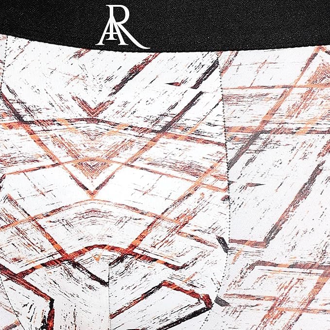 Image of 5Mayi Mayi Men's Stylish Printed Boxer Shorts - Pack of 5 | Stretchable, Breathable, and Ultra-Soft Innerwear for Everyday Comfort White (in, Numeric, 85, Regular, 2, Multi)