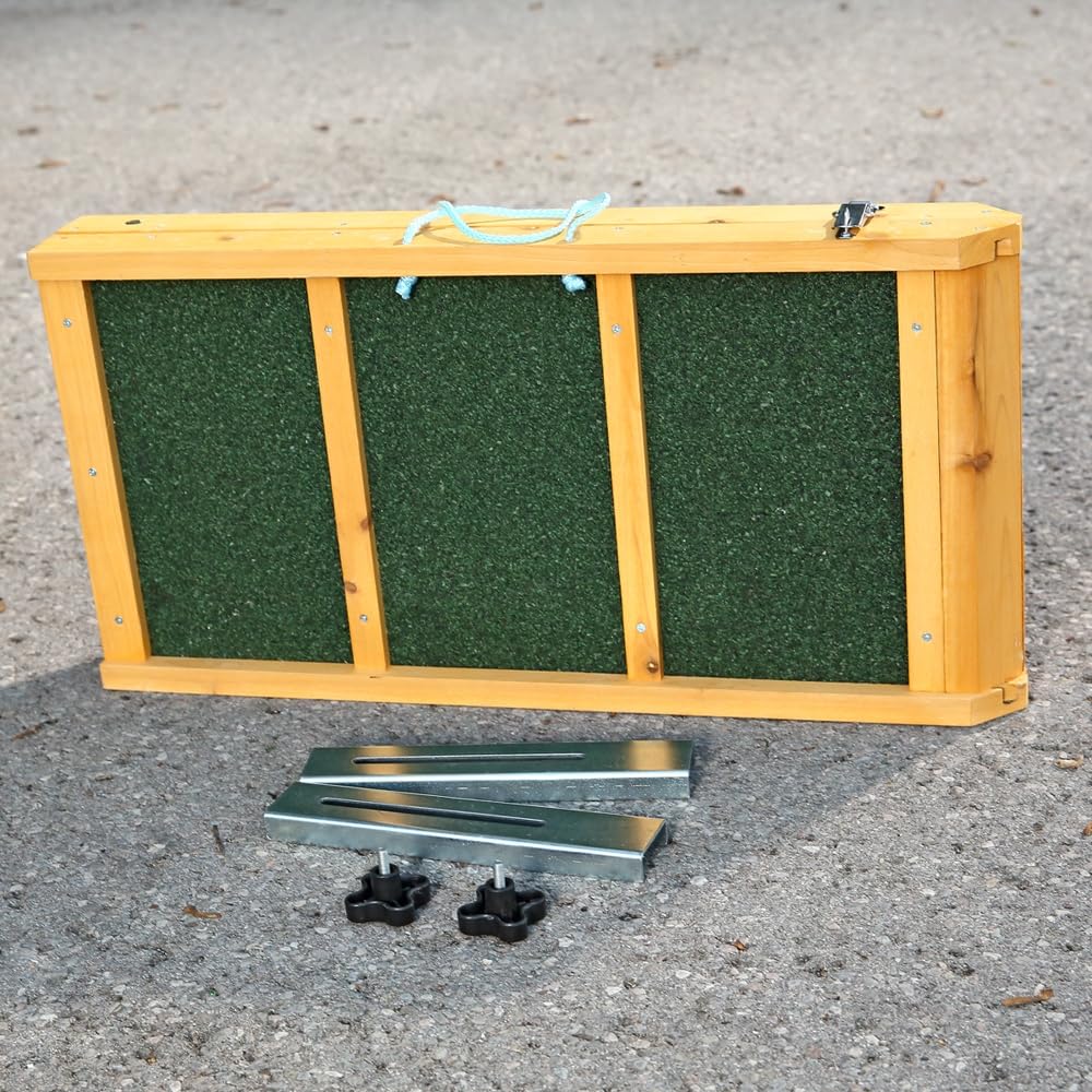 Mucola Hunderampe Autorampe klappbar Einstiegshilfe für Hunde – Tragbare Haustierrampe 155x40cm bis 90kg belastbar | rutschfeste Oberfläche, leicht zusammenklappbar für Auto SUV Kofferraum