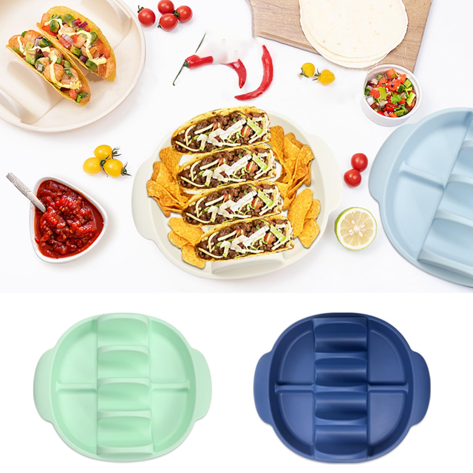 Plateau de service 446F de grande capacité pour 20 coquillages de qualité alimentaire