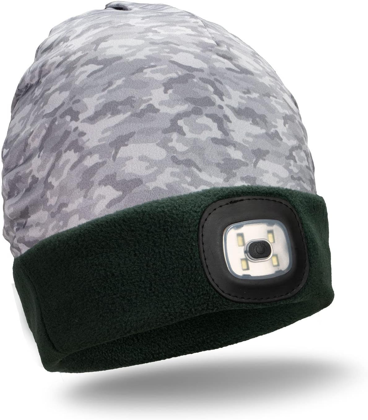 Gone For a Run Running LED Performance Fleece-Lined Reversible Beanies & Headbands | 3 Light Modes