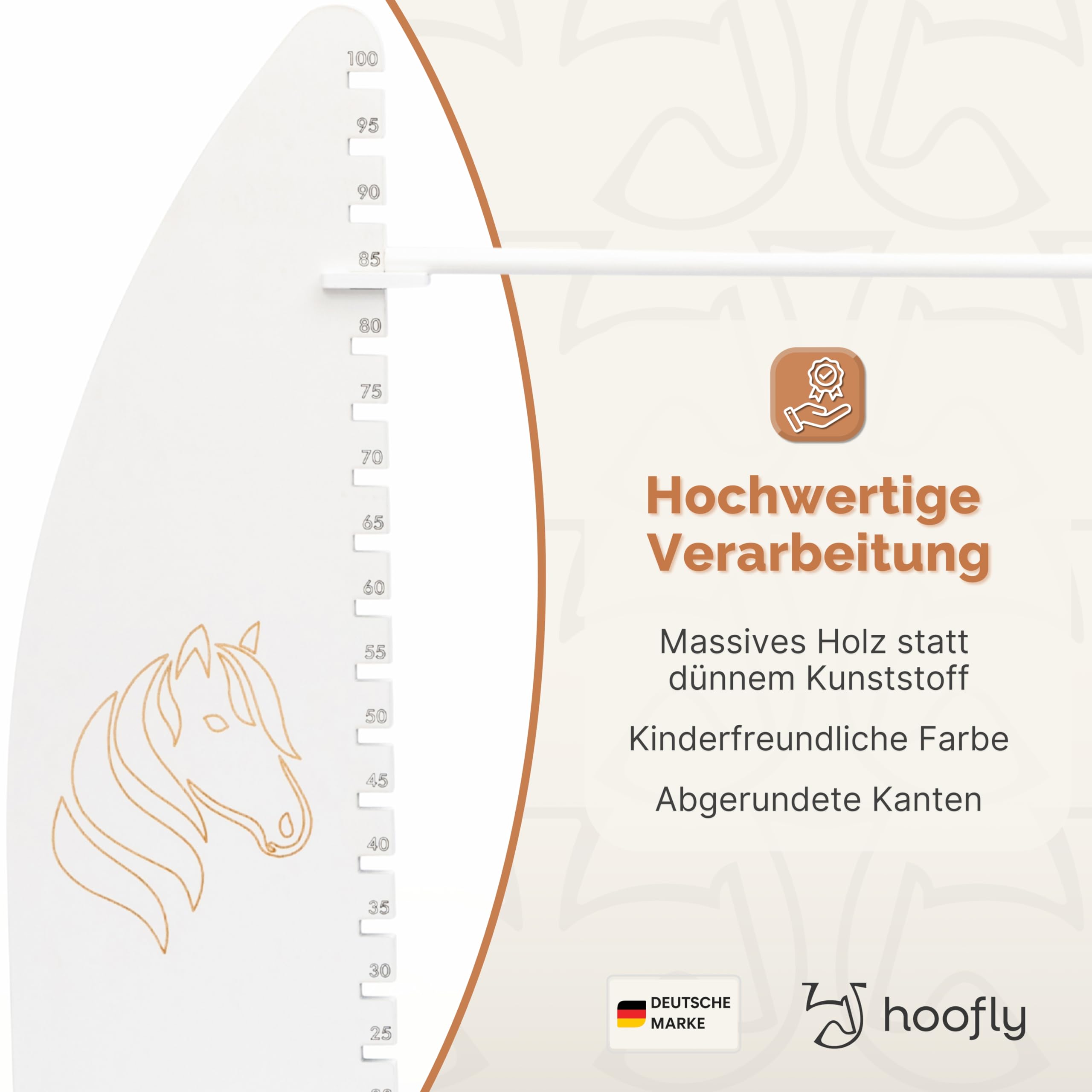 Hobby Horse Hindernis Set Höhenverstellbar bis 100 cm – 2X Turnier Hürde für Kinder & Jugendliche, Profi Hobby Horse Zubehör, Steckenpferd Parcours & Geschenk Kinder