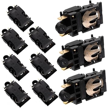 10pcs Electric Kettle Thermostat Auto Temperature Control for Efficient Design for Easy Installation Various Kettles Construction